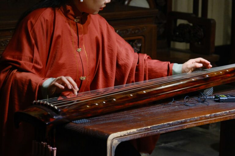 Traditional instruments kora tabla guzheng
