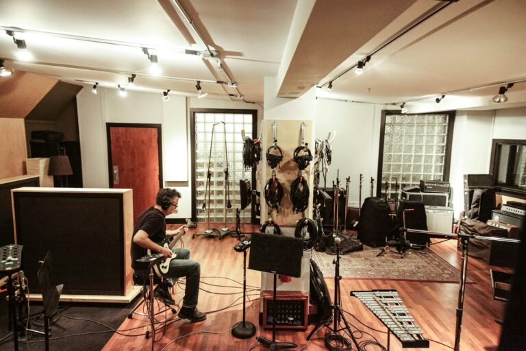 Music collaboration recording studio korean western artists