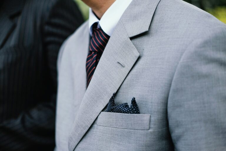 Tailored suit quiet luxury style