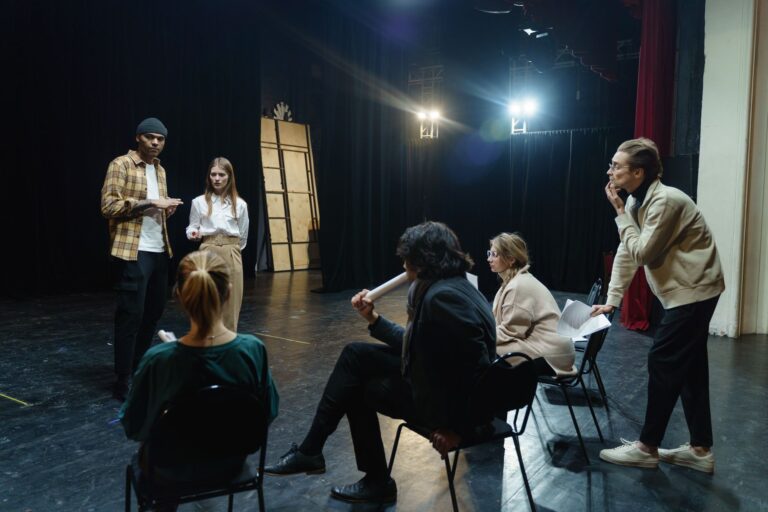 Casting director audition