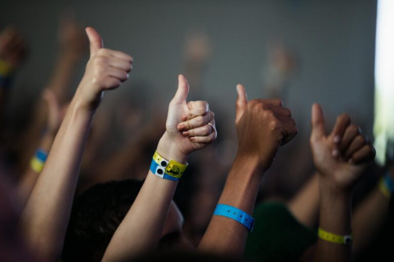 Festival crowd raised