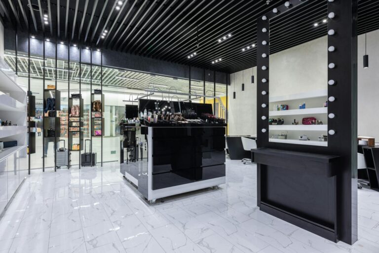 Shopping mall cosmetics
