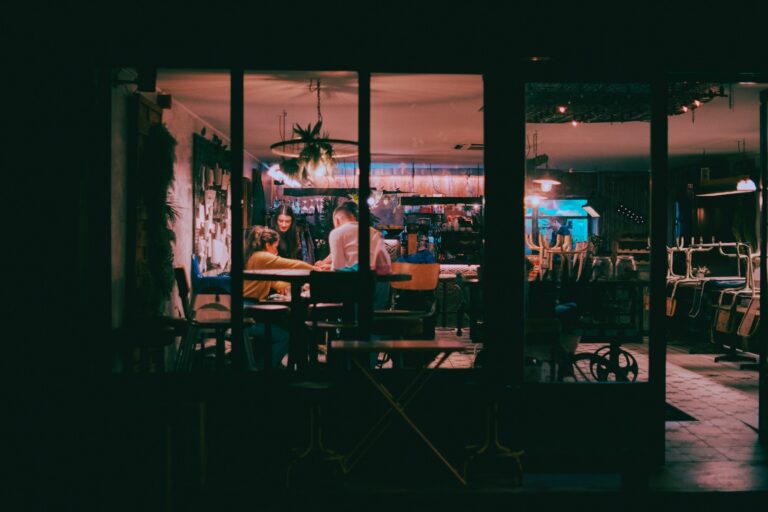 Gaming cafe interior