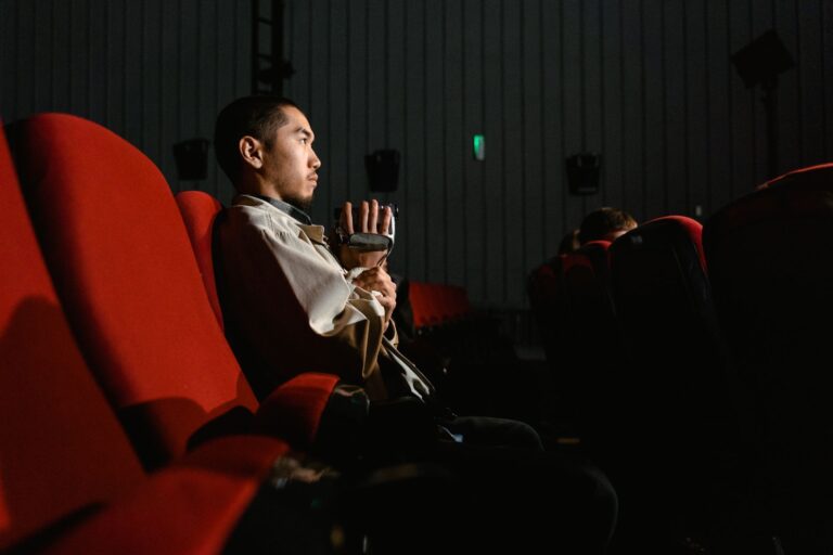 Movie theater audience