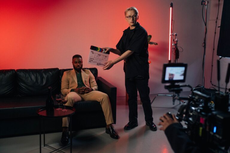 Film set director