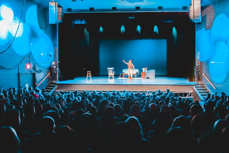 Cast reunion stage