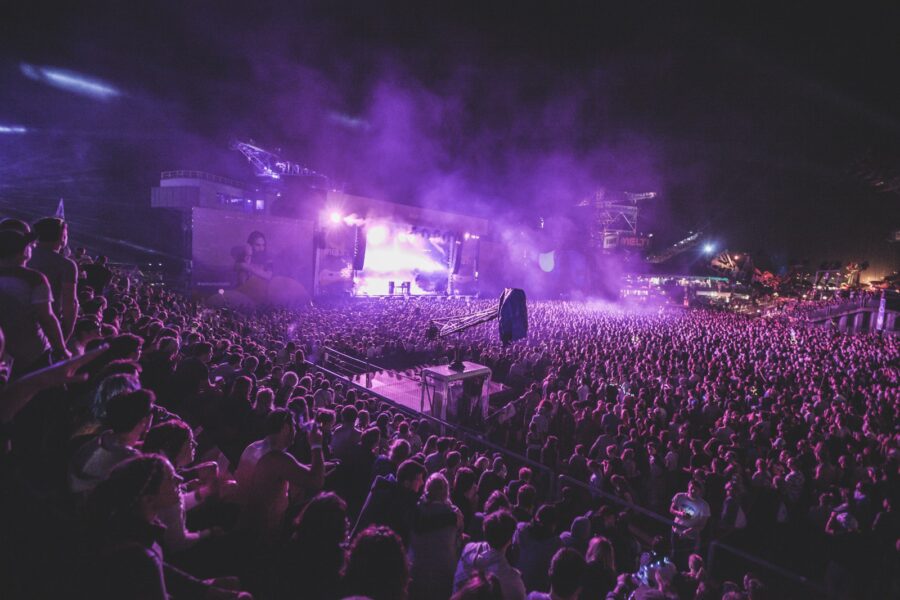 Immersive music event
