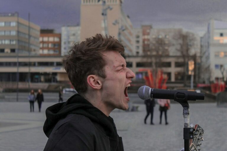 Small band performing