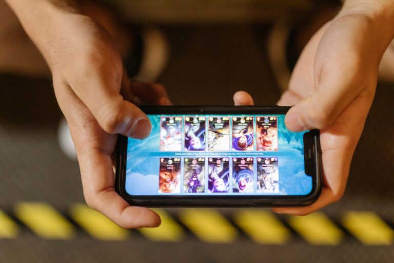 Mobile phone hands