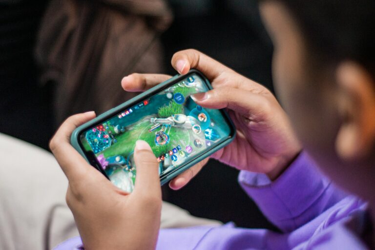 Mobile phone hands