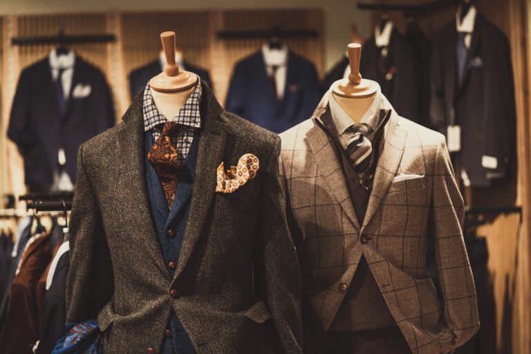 Tailor adjusting suit