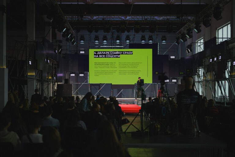 Stage presentation streaming