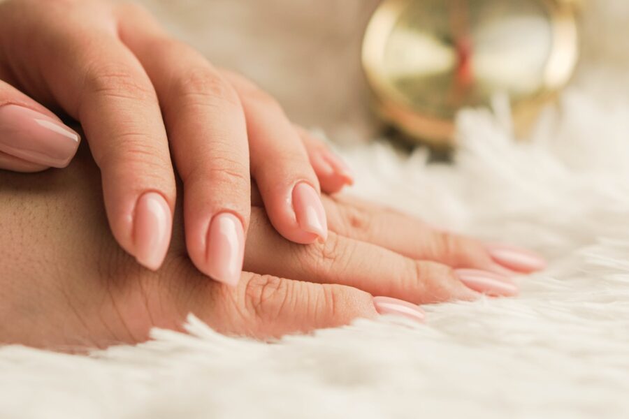 Woman hands neutral