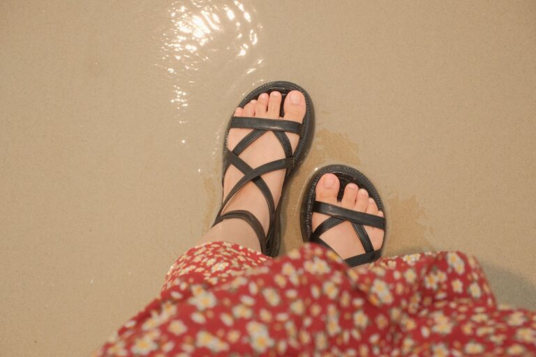 Woman black summer