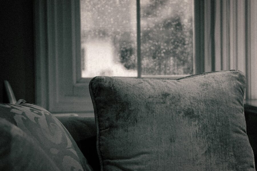 Rainy window couch