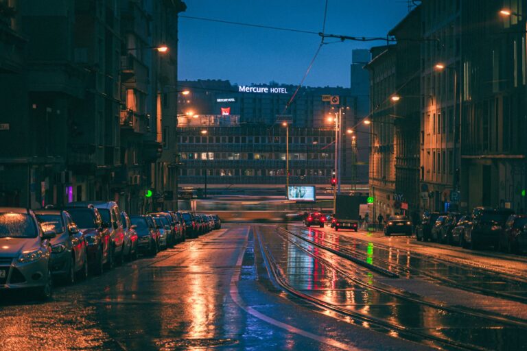 European city street