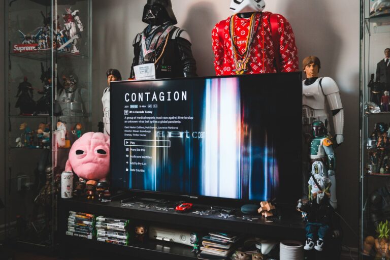 Streaming app menu