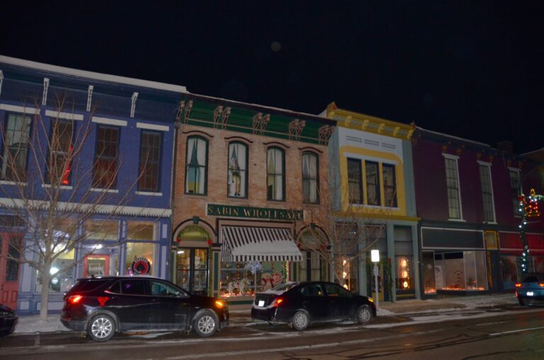 Small town street